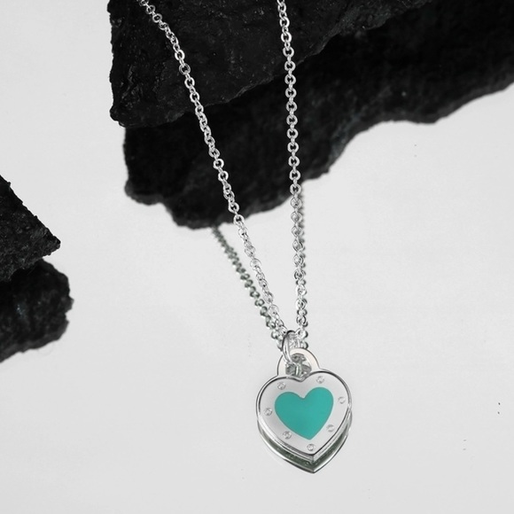 925 Sterling Silver Jewelry - Sterling Silver Heart Necklace